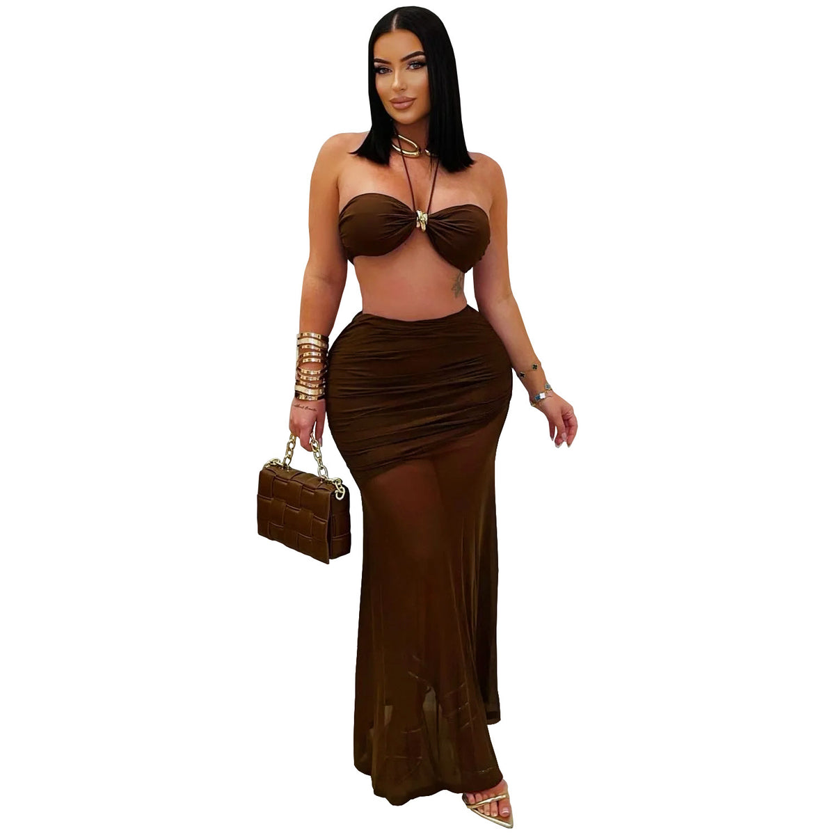 Brown