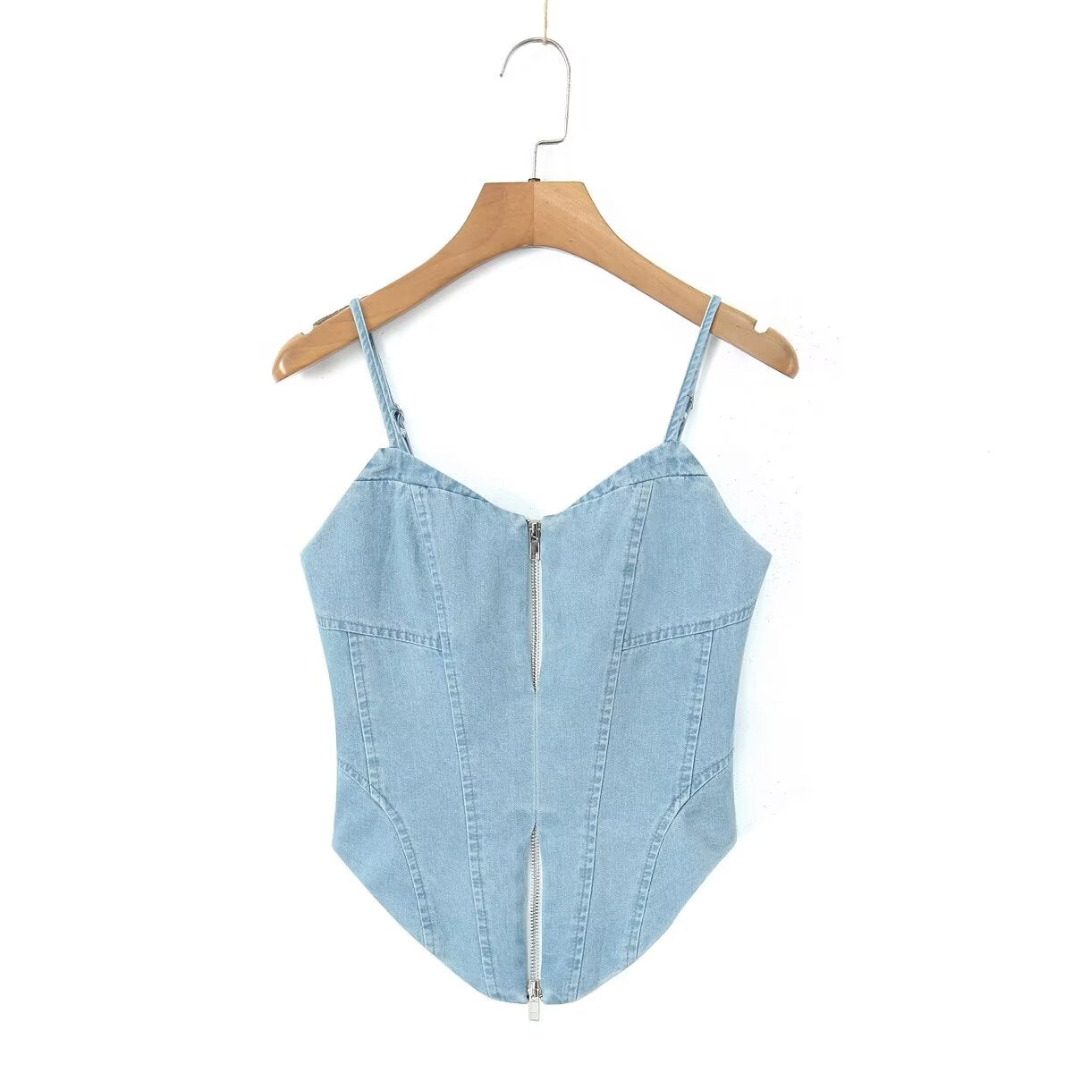 Maeve Denim Skirt Set