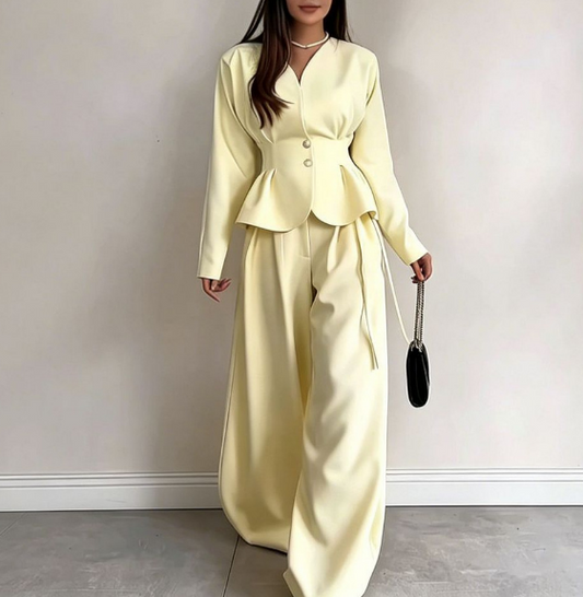 Amina Wide-Leg Jacket