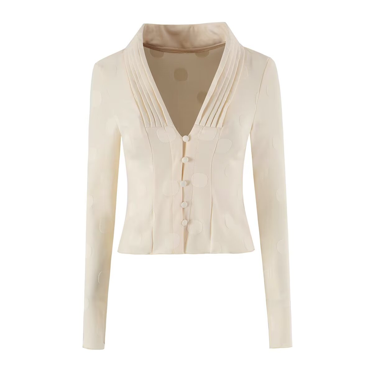 Macy Polka Dot Asymmetric Cardigan Set