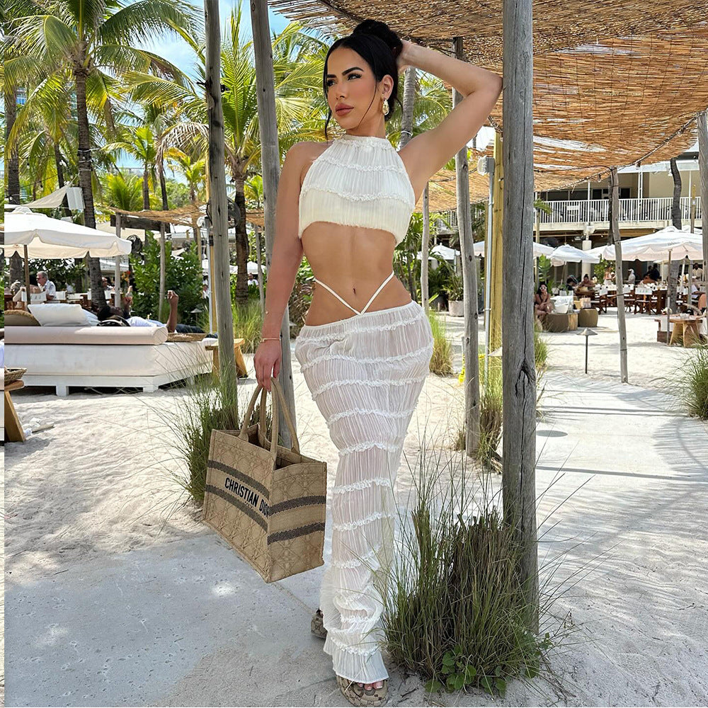 Mabel Cropped Two-Piece Set