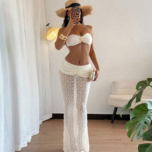 Mira Lace Skirt Set