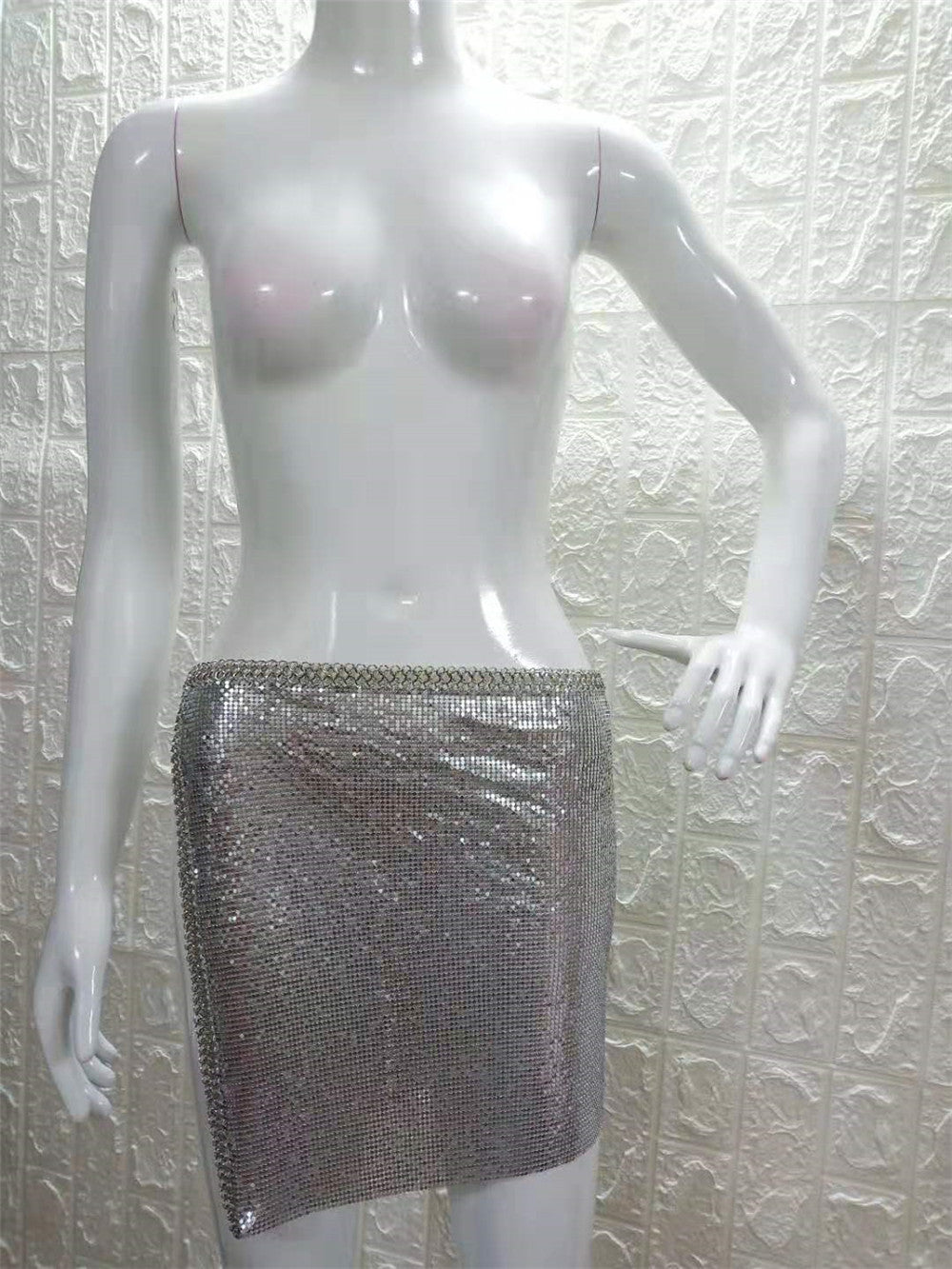 626 Silver Skirt