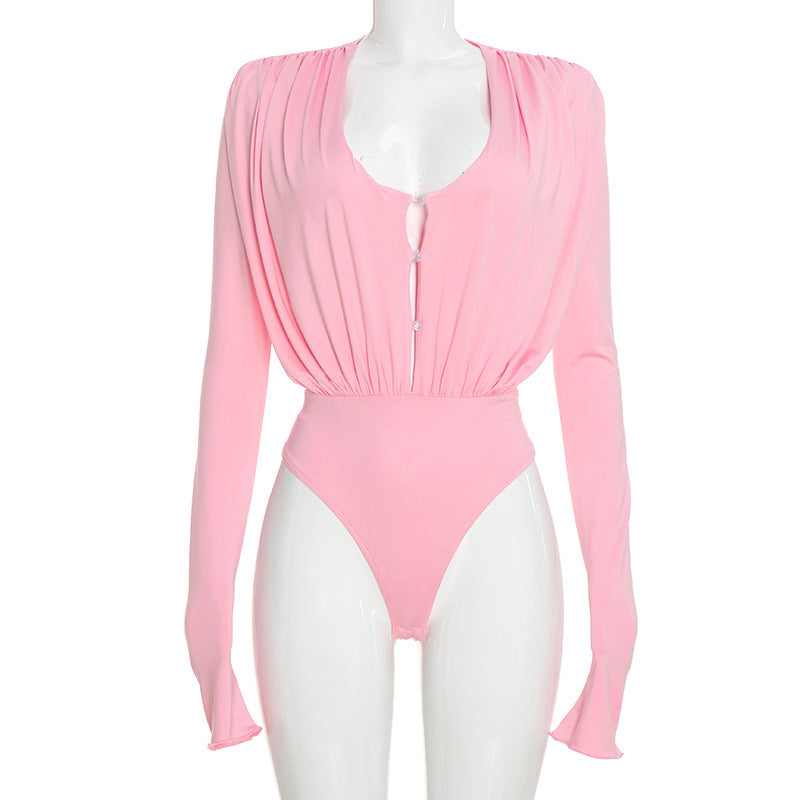 Pink jumpsuit