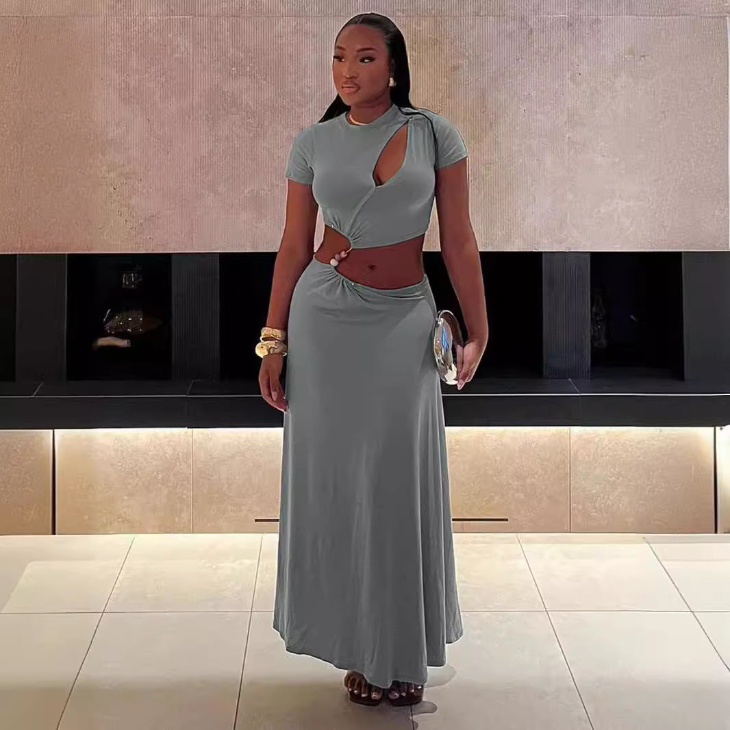 Mara Cropped Skirt Set