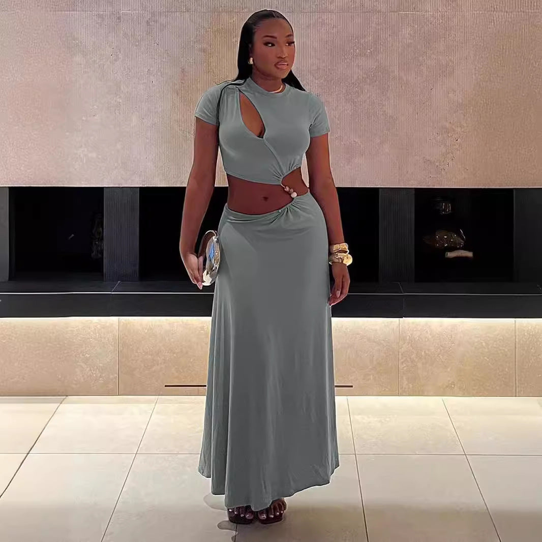 Mara Cropped Skirt Set