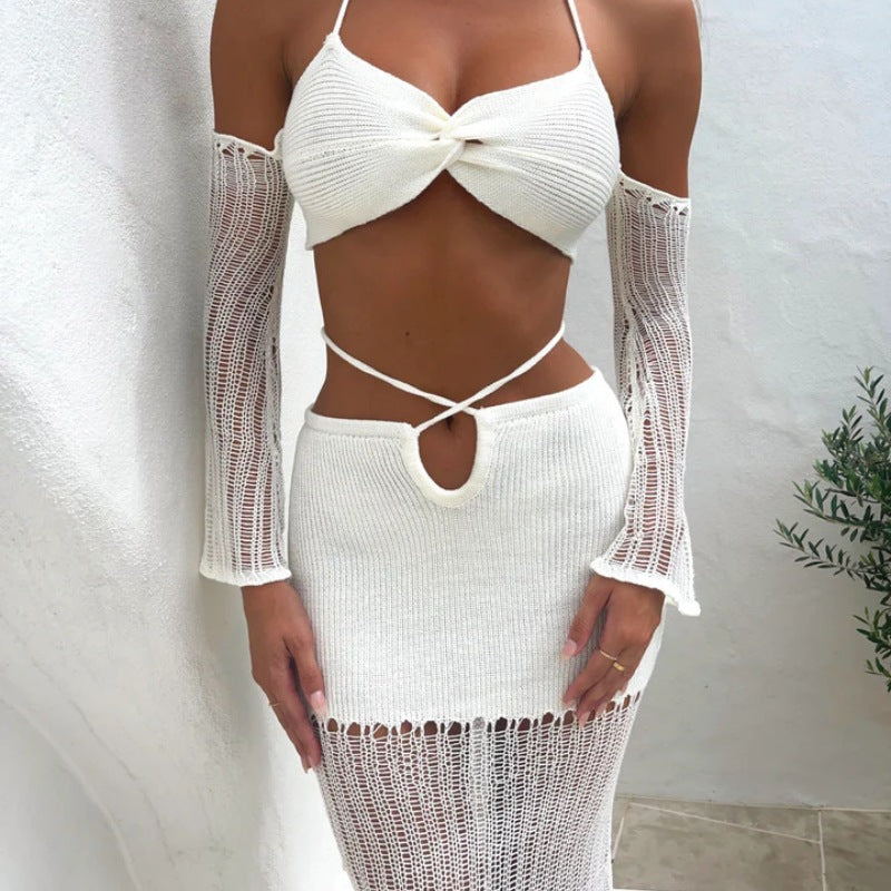 Alina Knit Skirt Set