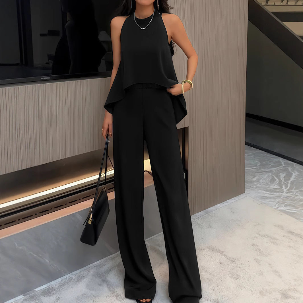 Nola Wide-Leg Trousers Set