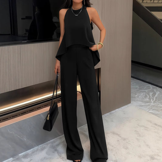 Nola Wide-Leg Trousers Set