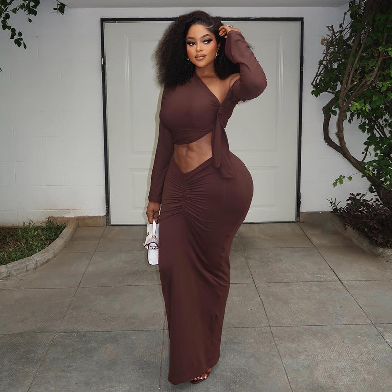 Nia Pleated Skirt Set